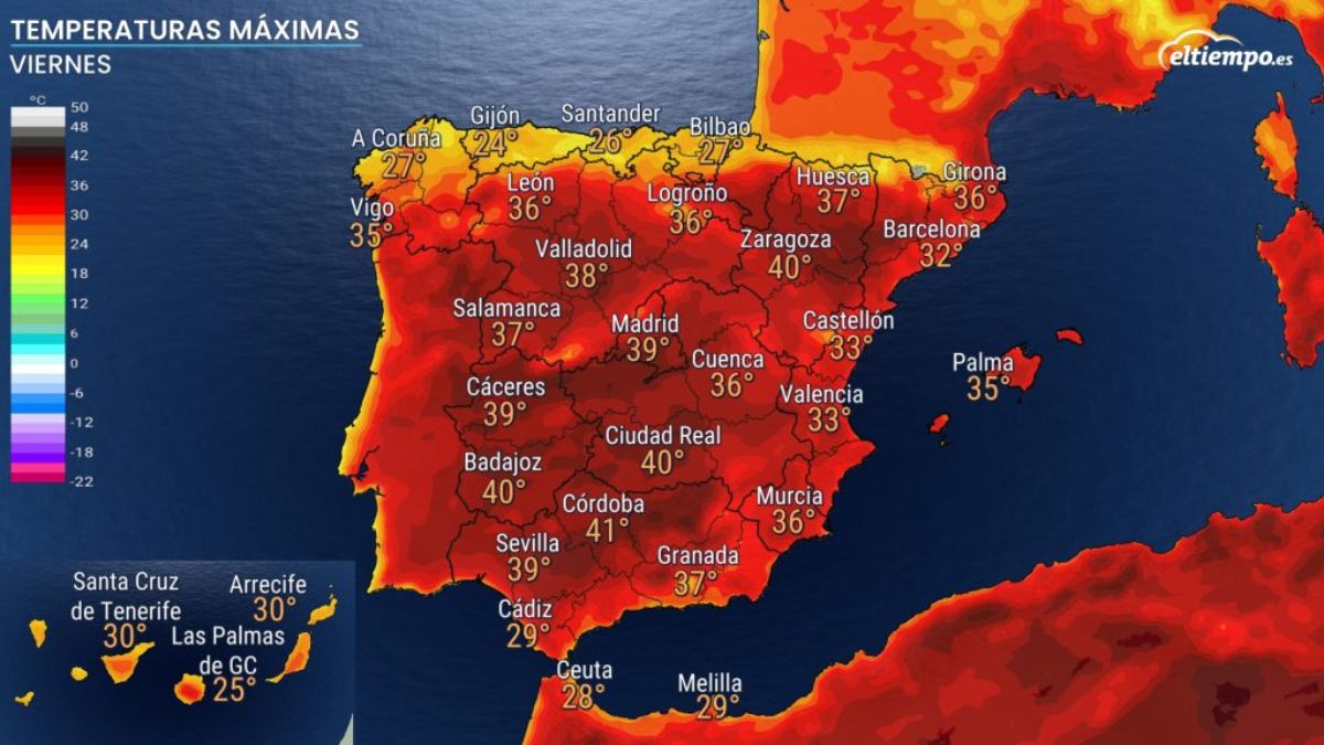 Cuarta ola de calor en España