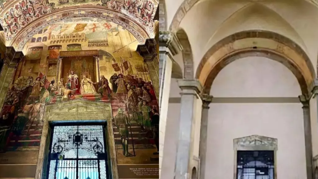 Colón, Lepanto y las Navas o cal, ¿por qué la Generalitat retira del Palau las “pinturas españolistas”?