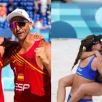 Históricos cuartos de final del voley play en París: España tendrá a dos parejas entre las mejores 8 del torneo