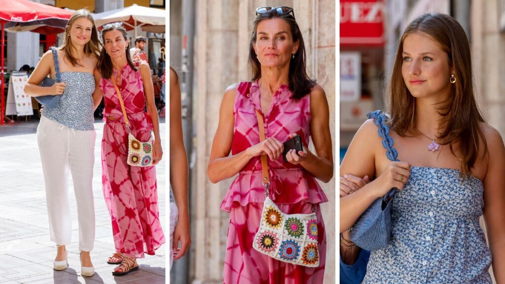 La reina Letizia y la princesa Leonor