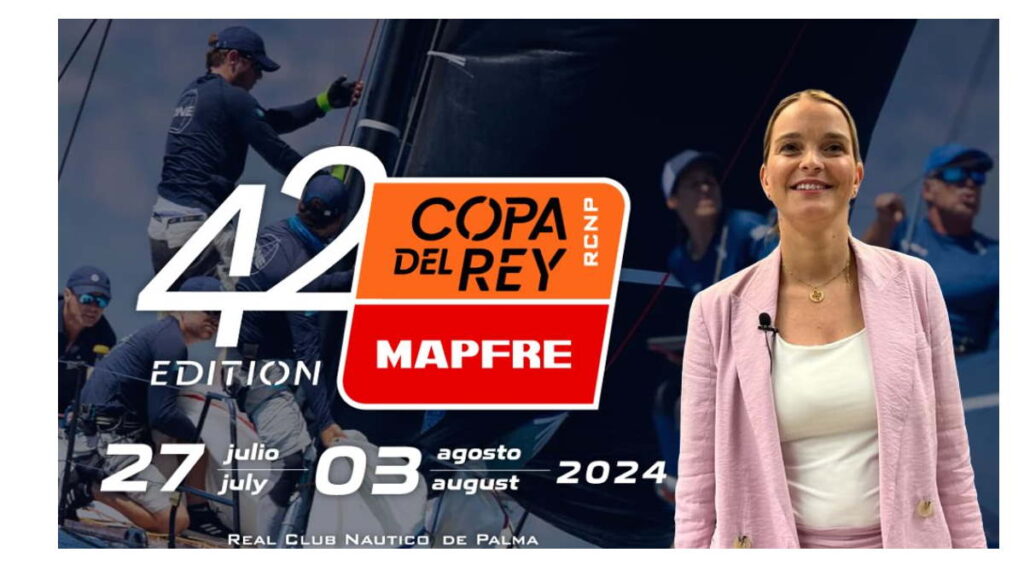 Marga Prohens se vuelca en apoyo de la Copa del Rey Mapfre de vela