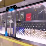 Imagen del proyecto de implantación de puertas de andén en Metro de Madrid