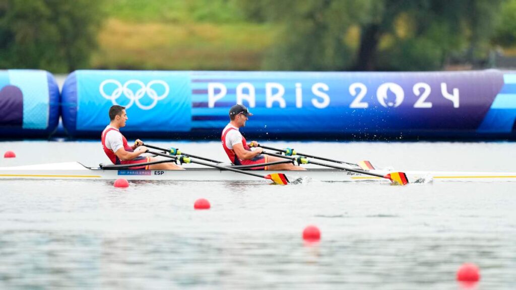 Rodrigo Conde y Aleix García, quintos en la final de doble scull