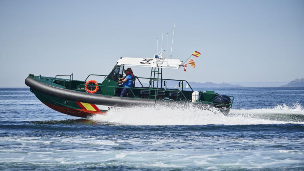 El 'Río Iro', la potente embarcación de la Guardia Civil contra los narcos