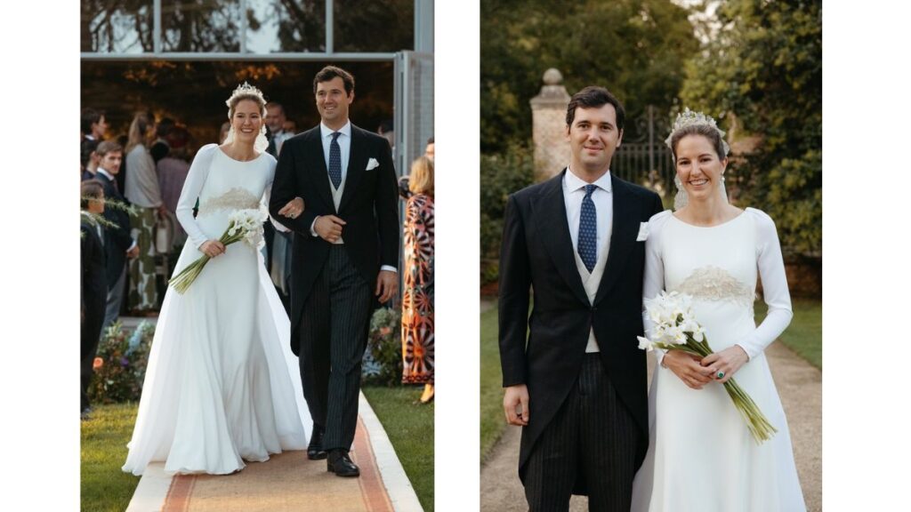 Boda de Victoria López-Quesada y Enrique Moreno de la Cova