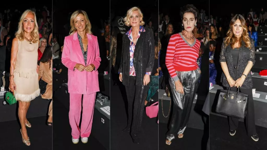 Carmen Lomana, Susanna Griso, María Zurita, Antonia Dell'Ate y Jacqueline de la Vega