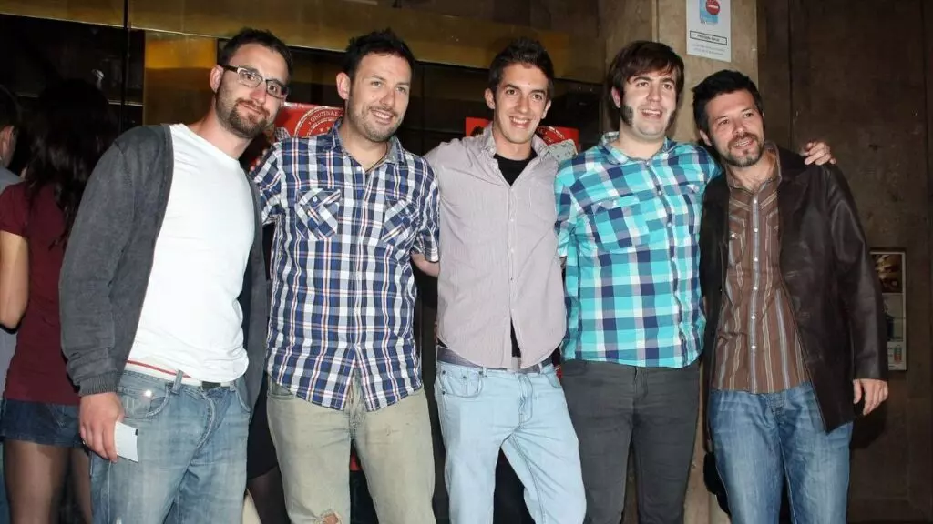 Dani Rovira, Dani Martínez, David Broncano y Quequé en 2011