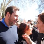 El ministro de Transportes y Movilidad Sostenible, Óscar Puente, y la ministra de Sanidad, Mónica García