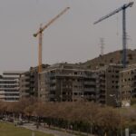 Viviendas en construcción en Barcelona