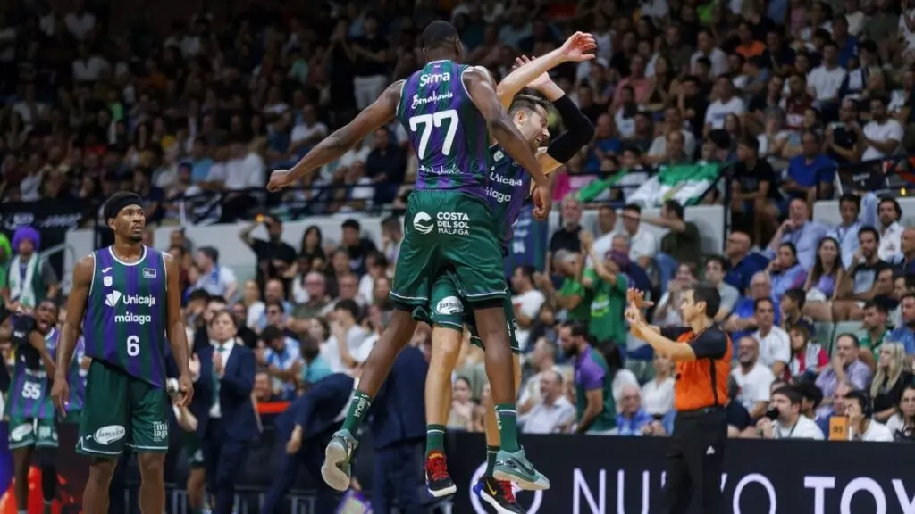 Unicaja, campeón de la Supercopa de baloncesto.