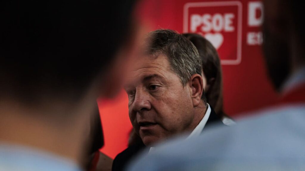 El secretario general del PSOE de Castilla-La Mancha, Emiliano García-Page.