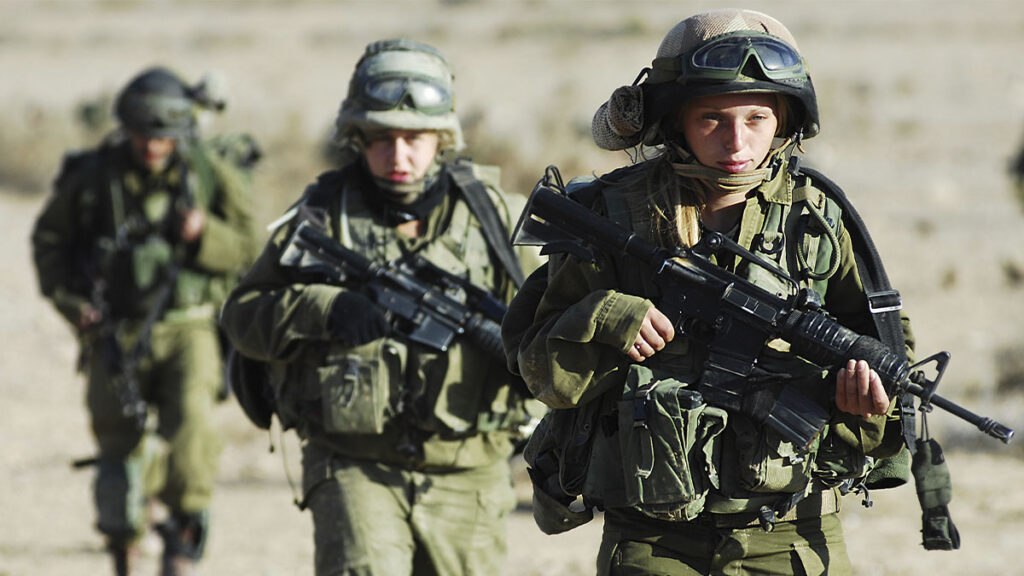 Mujeres soldado del Ejército israelí. Fuente: Fuerzas de Defensa de Israel (FDI).