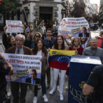 Manifestación contra Zapatero en Madrid.