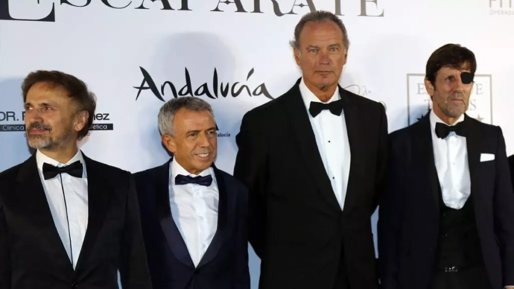 José Mota, El Turronero, Bertín Osborne y Padilla en los Premios Escaparates