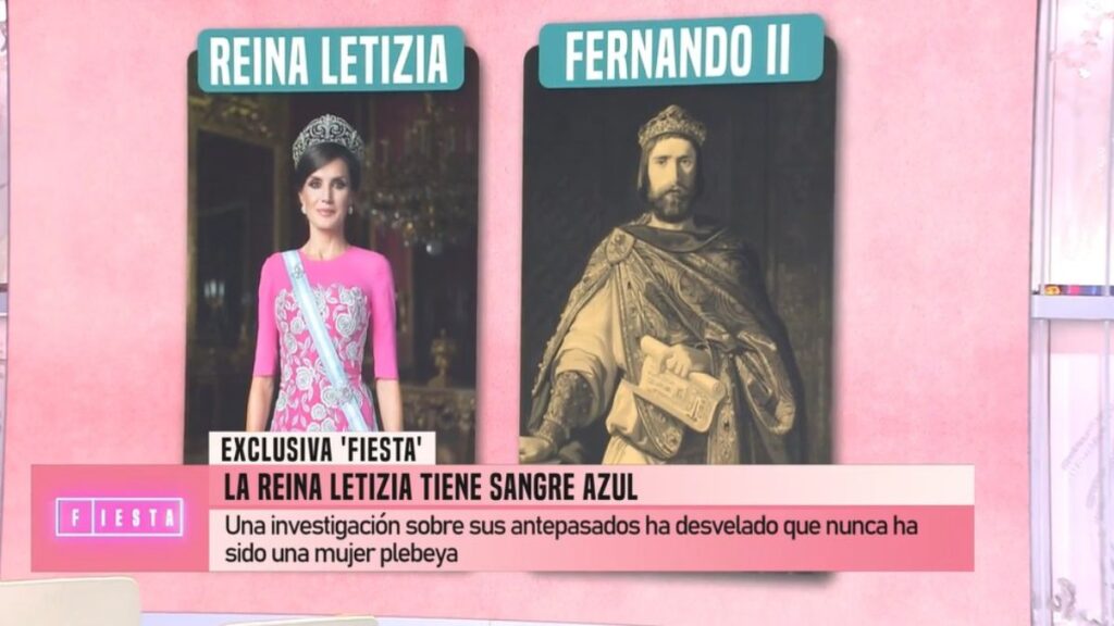 La reina Letizia es descendiente del rey Fernando II de León