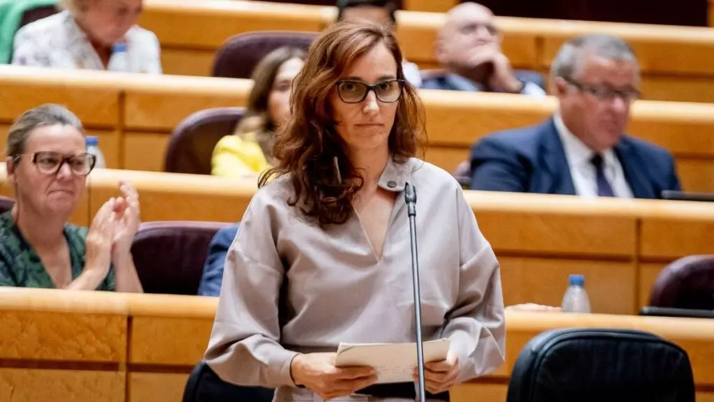 Mónica García, ministra de Sanidad