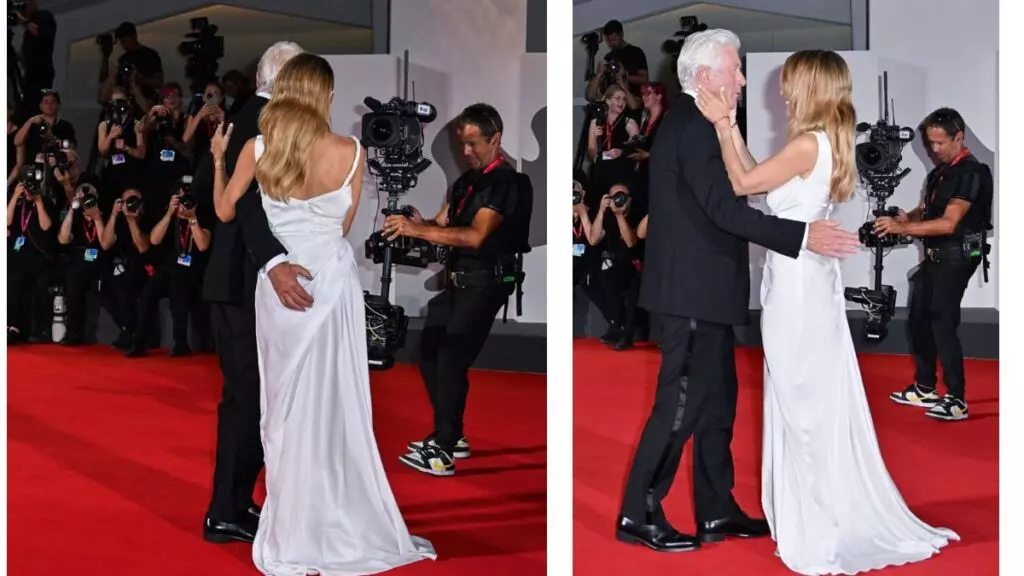 Richard Gere y Alejandra Silva derrocharon amor y pasión