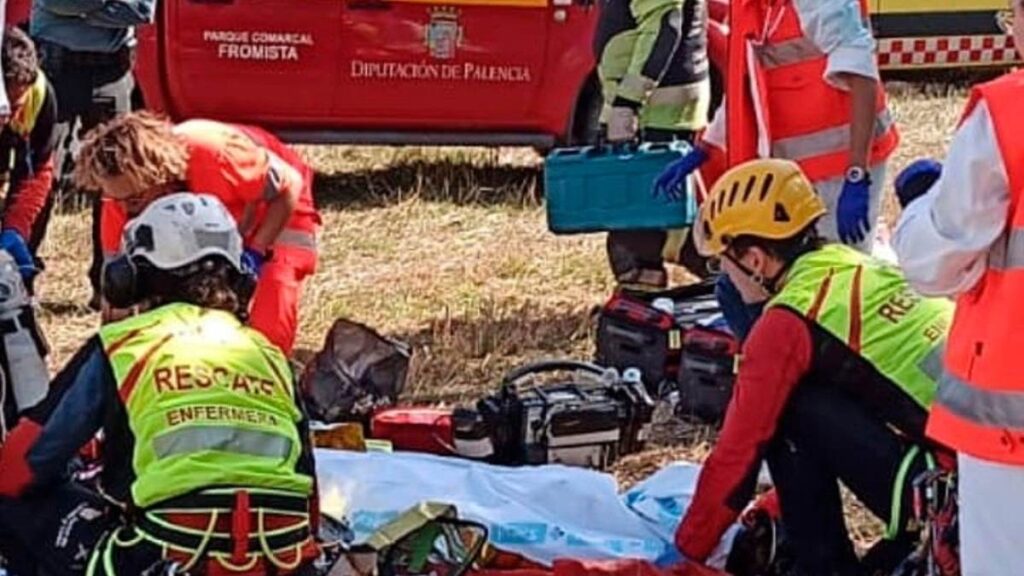 Accidente de una avioneta en Abia de las Torres