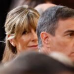 El presidente del Gobierno, Pedro Sánchez, y su mujer, Begoña Gómez