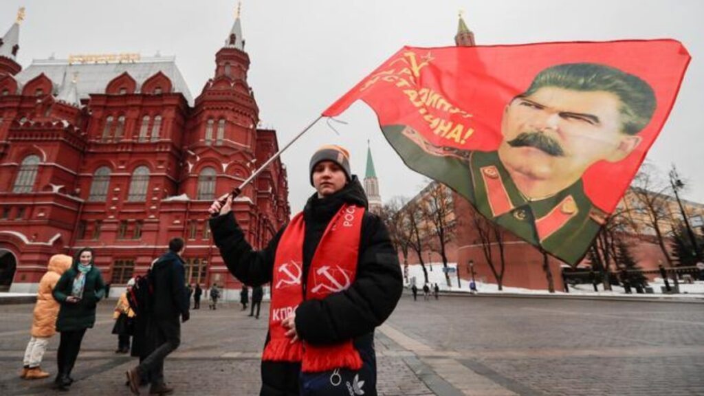 Homenaje a Stalin en Rusia.