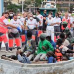 Un cayuco con unos 80 inmigrantes rescatado por Salvamento Marítimo el pasado 19 de septiembre