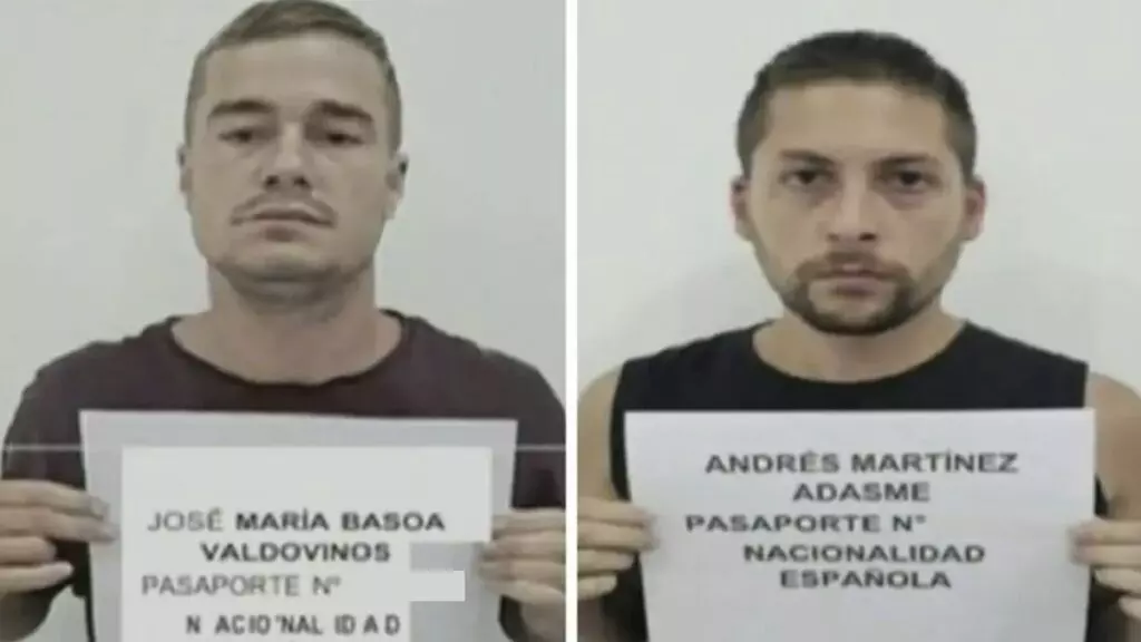 José María Basoa y Andrés Martínez, los dos españoles detenidos en Venezuela