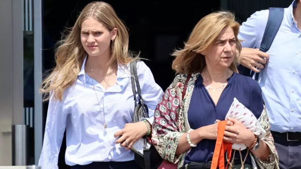 Irene Urdangarin y la infanta Cristina