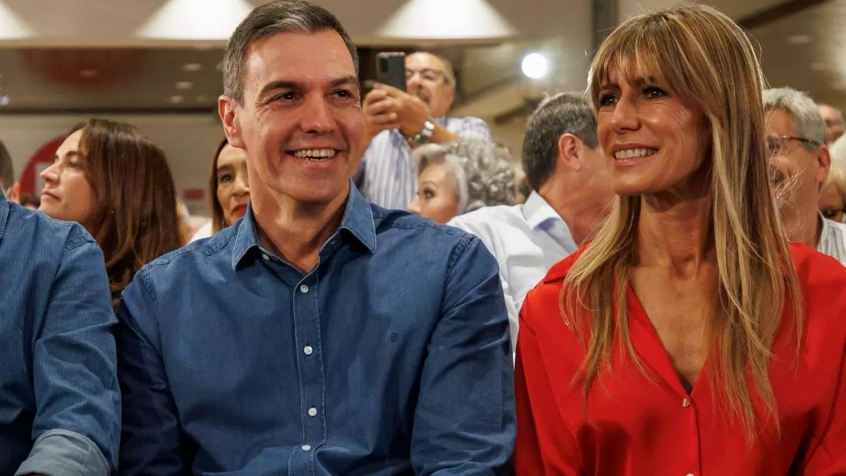 Pedro Sánchez y Begoña Gómez