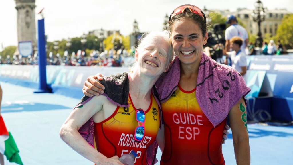 Susana Rodríguez y Dani Molina lideran una fiesta paralímpica para el triatlón español desde París 2024