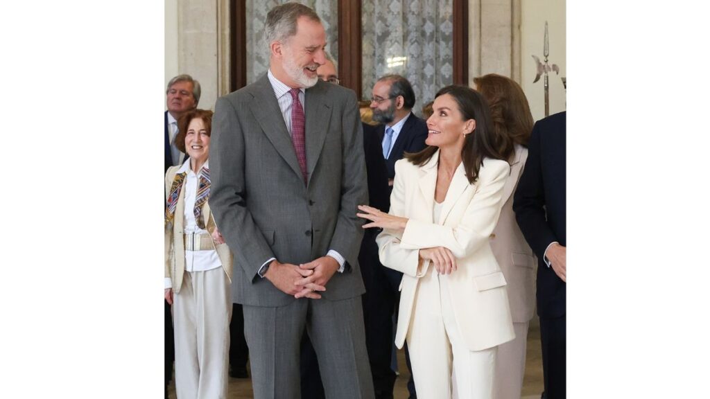 La reina Letizia y el rey Felipe