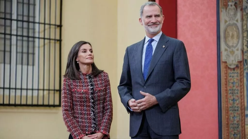 La reina Letizia y el rey Felipe