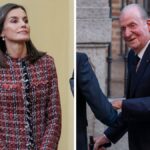 La reina Letizia y el rey Juan Carlos