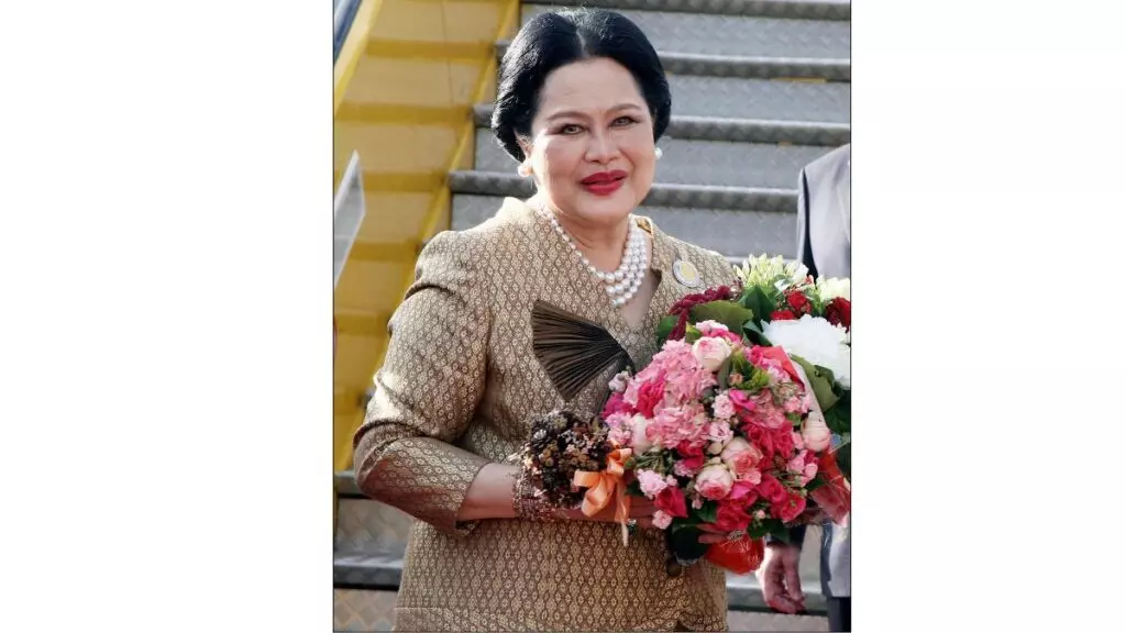 La reina Sirikit de Tailandia