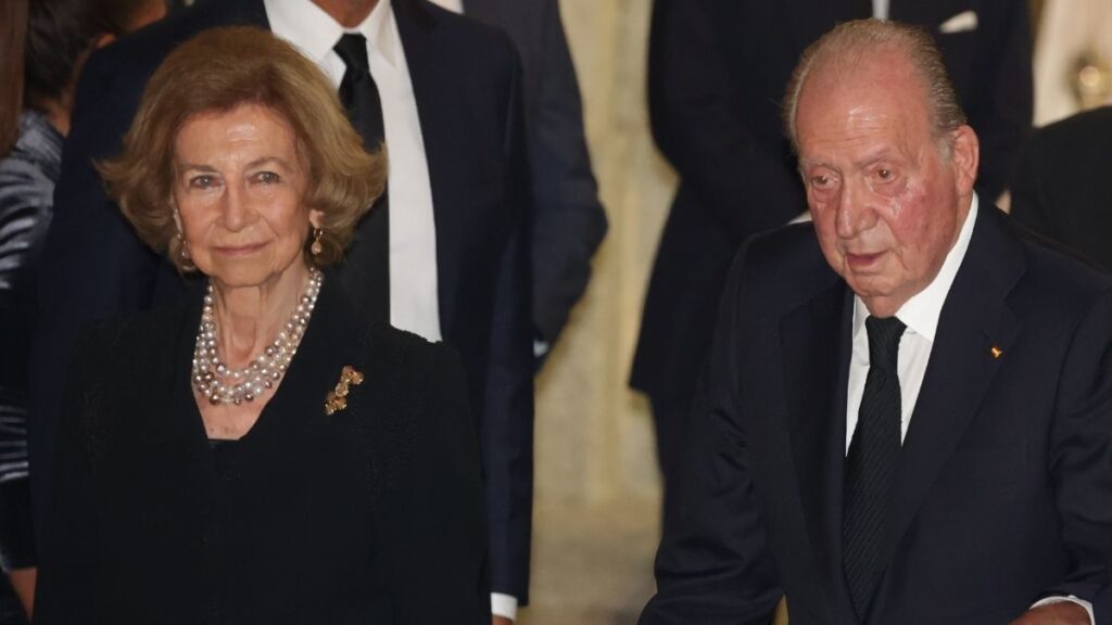 La reina Sofía y el rey Juan Carlos