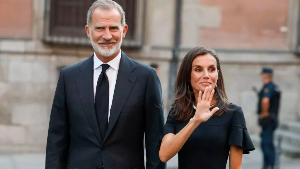 El rey Felipe y la reina Letizia