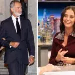 Los reyes Felipe y Letizia y Victoria Federica