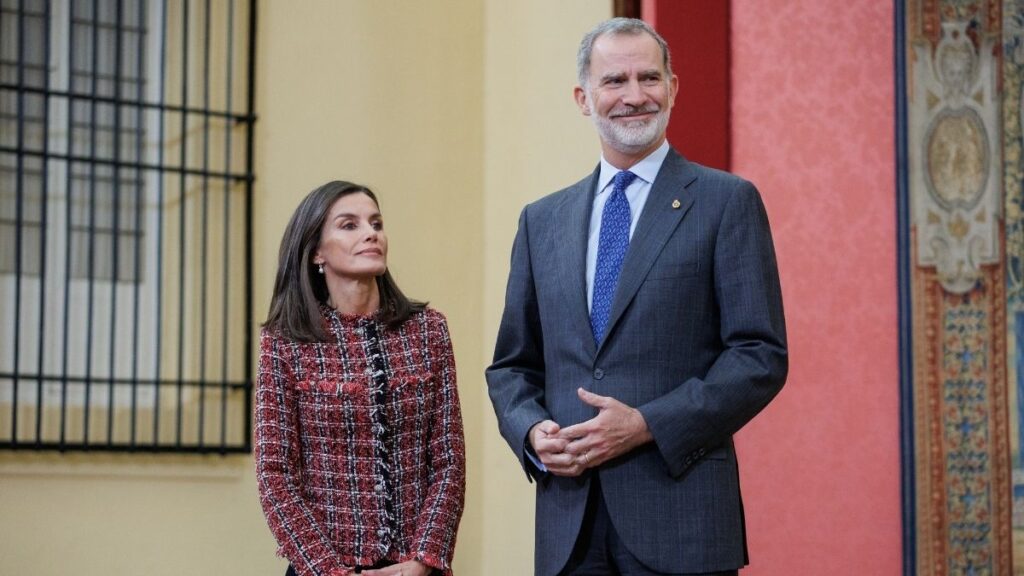 Los reyes Felipe y Letizia