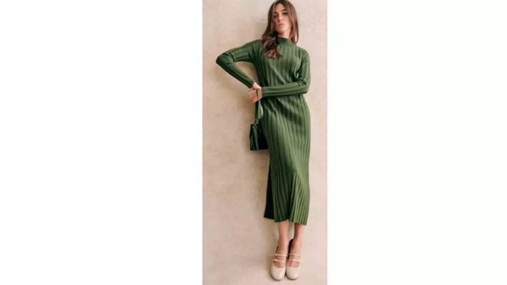 Vestido de punto de Sezane