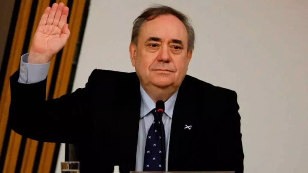 Fotografía de archivo de Alex Salmond.