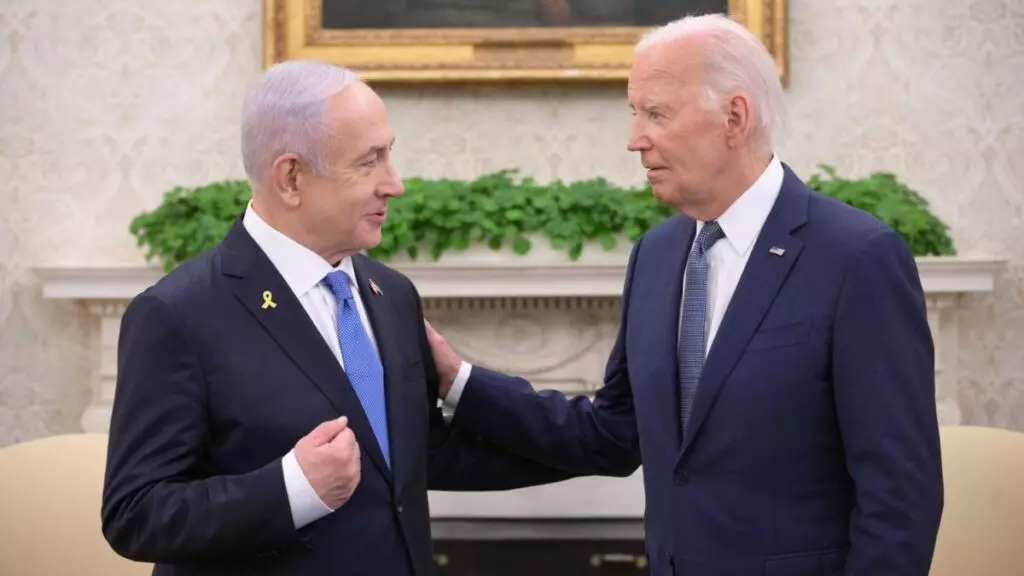 Biden y Netanyahu.