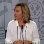 Pilar Alegría, ministra de Educación y portavoz del Gobierno.