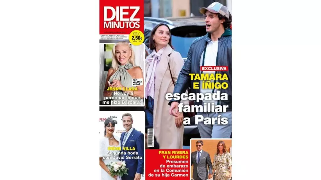 Portada de la revista Diez Minutos