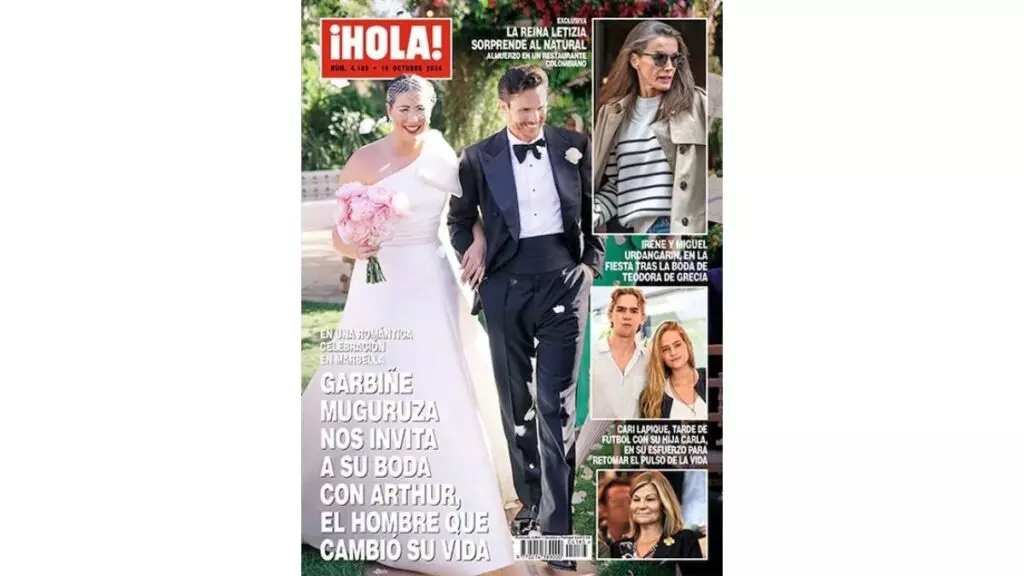 Portada de la revista Hola