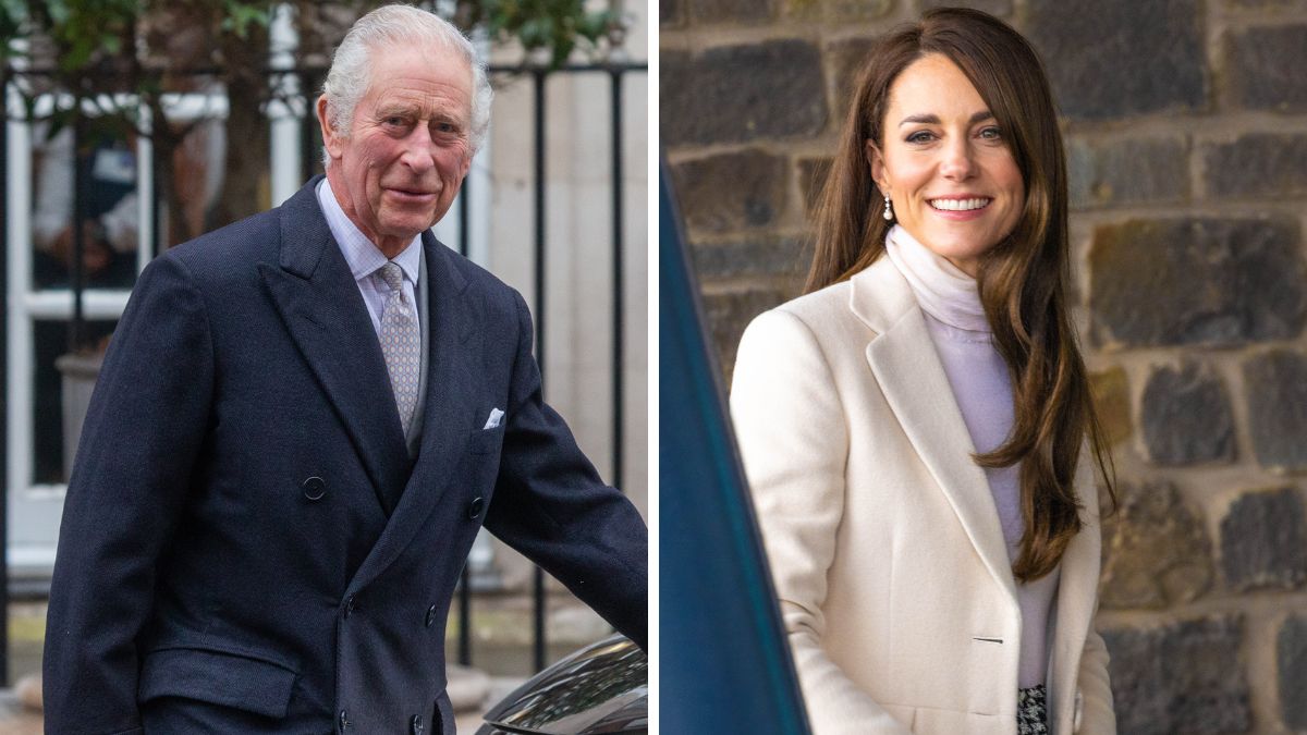 El rey Carlos III de Inglaterra y Kate Middleton