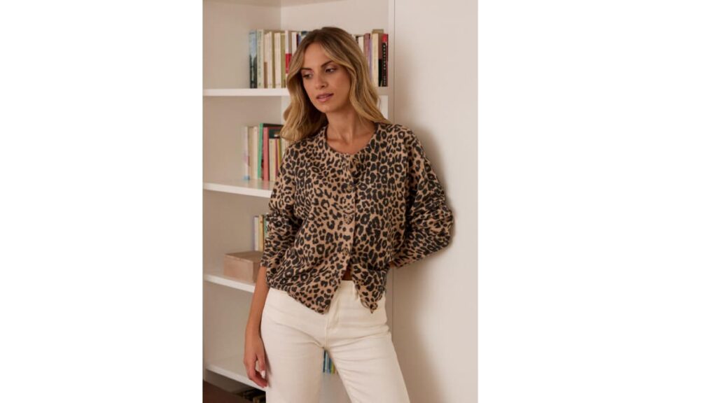 Chaqueta animal print