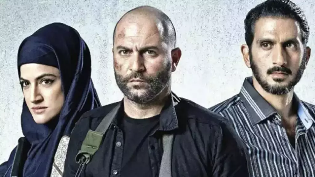 Los actores de Fauda Rona-Li Shimon, Lior Raz y Tsahi Halevi