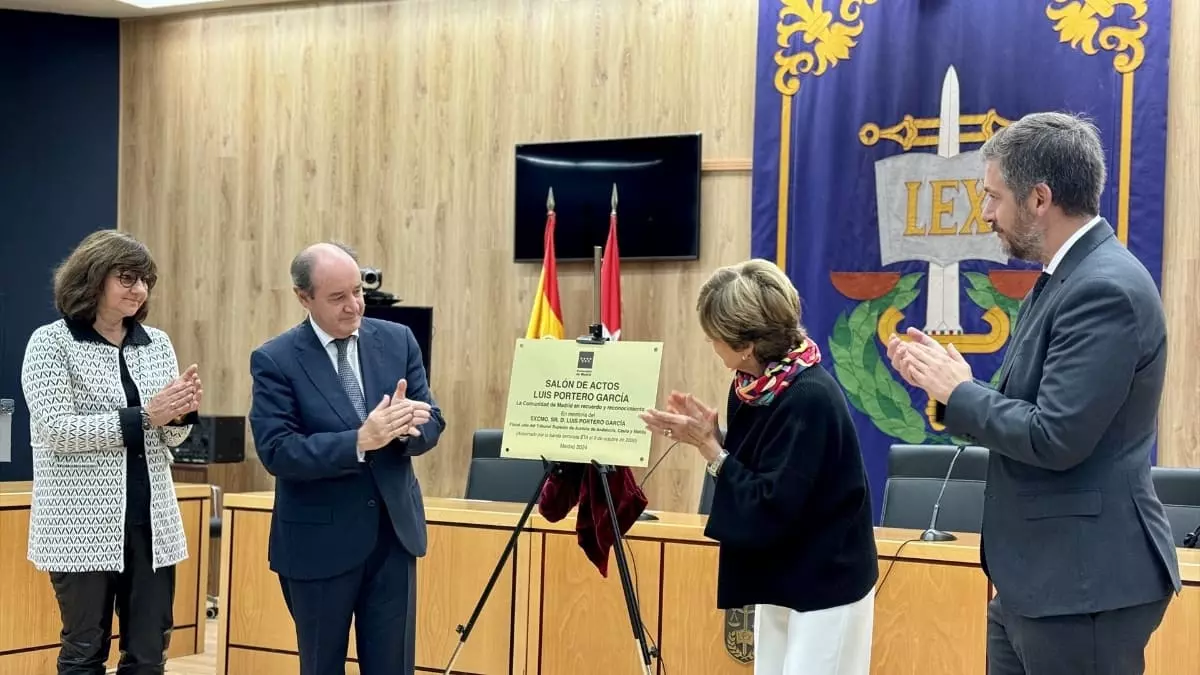 Acto homenaje en honor a Luis Portero, fiscal jefe del Tribunal Superior de Justicia de Andalucía