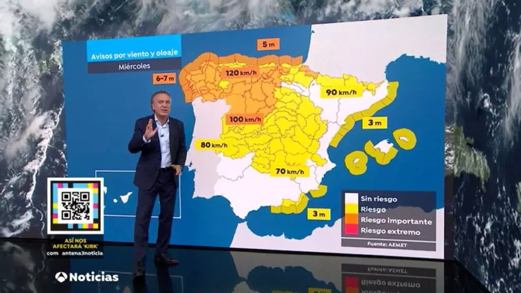 La previsión del tiempo de Roberto Brasero.